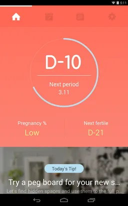 Once -A special period tracker screenshot 10