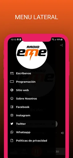 Radio EME screenshot 2