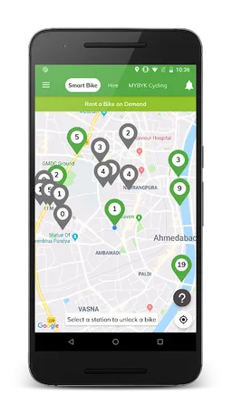 MYBYK | Bicycle Rental & Sharing screenshot 2