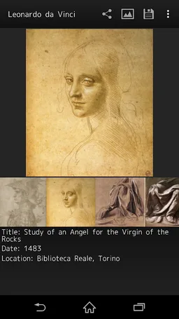 Leonardo da Vinci Paintings screenshot 4