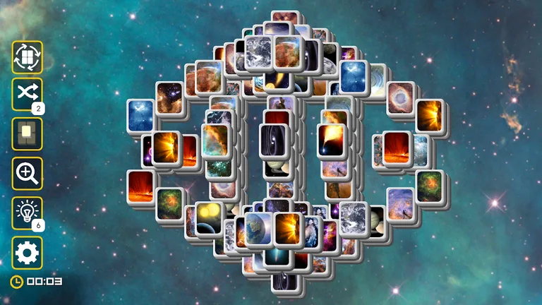 Mahjong Galaxy Space Solitaire screenshot 6