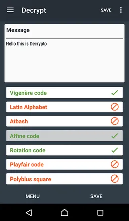 Decrypto screenshot 3
