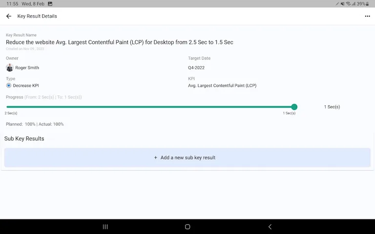 Profit.co OKR Software screenshot 13
