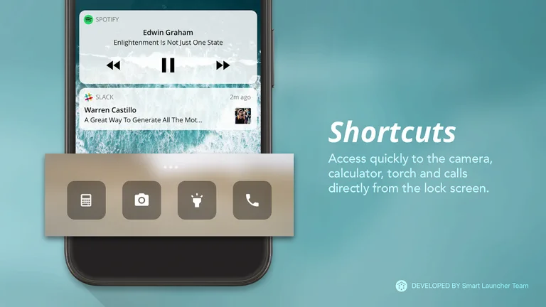 Wave - Customizable Lock screen screenshot 3
