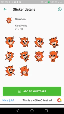 Pet City Mania Sticker Pack screenshot 1