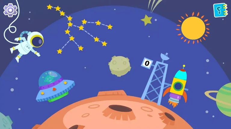 Kiddos in Space - Kids Games screenshot 3