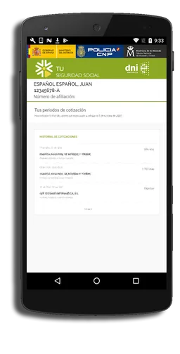 Acceso Administración con DNIe screenshot 7