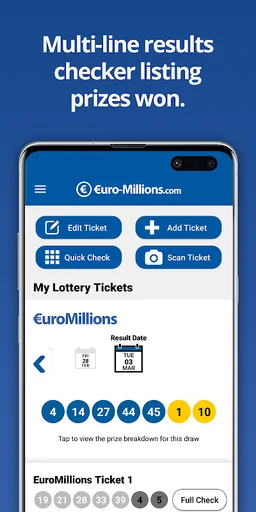 EuroMillions screenshot 1