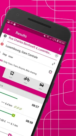 Mobiliteit.lu screenshot 2