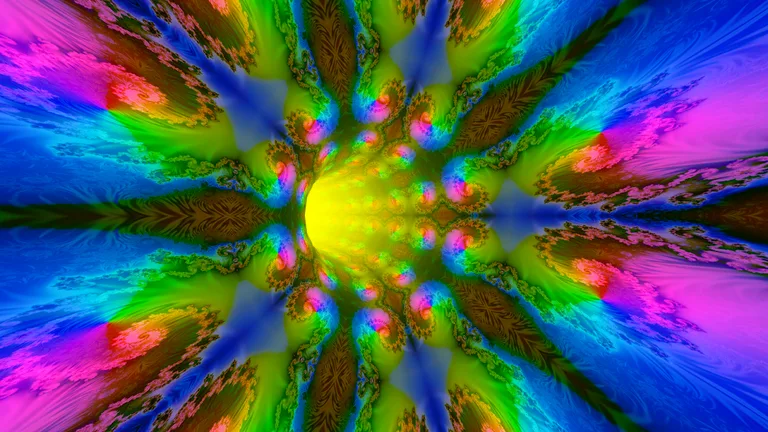 Fractal Tunnels Live Wallpaper screenshot 5