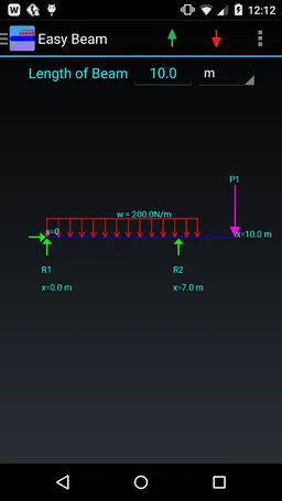 Easy Beam Analysis screenshot 1