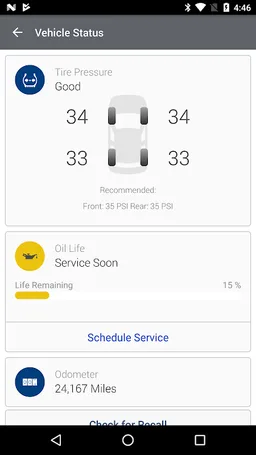 OnStar RemoteLink screenshot 3