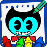 Coloring Book Bendy 2020 icon