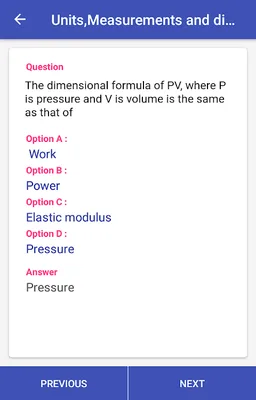 Engineering Entrance Exam PET screenshot 1