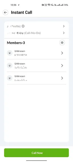 MultiCall – Group Calling App screenshot 4