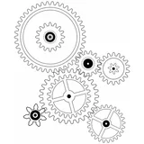 Engine technology icon