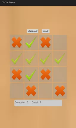 Strategic Tic Tac Toe 4x4 screenshot 3