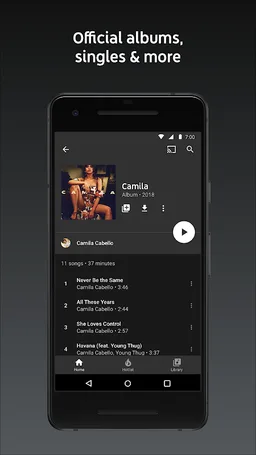 YouTube Music screenshot 1