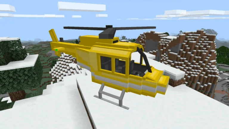 MCPE Airplane and Helichopter screenshot 2