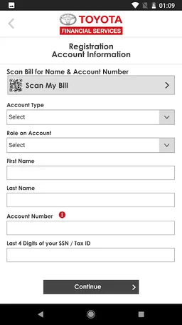 myTFS - Toyota Financial screenshot 3