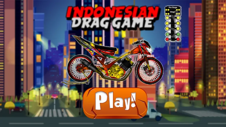 Indonesian Drag Bike Racing screenshot 1