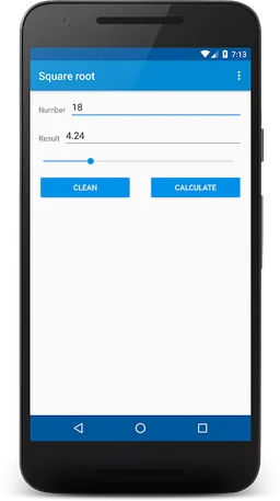 Square root screenshot 1