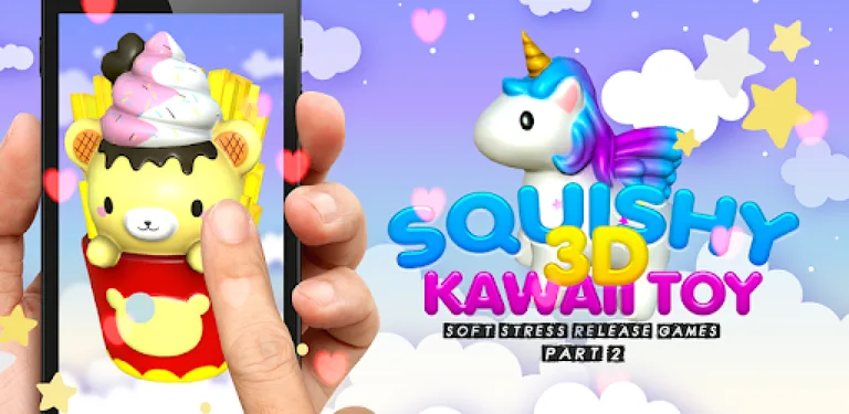 3D Squishy toys kawaii soft stress release games 2 cover image