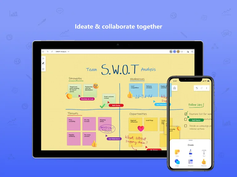 Microsoft Whiteboard screenshot 8
