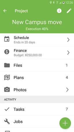 Upvise - CRM Jobs Forms screenshot 1