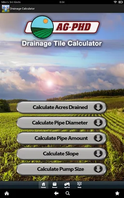 Drainage Tile Calculator screenshot 9