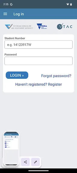 VCE Results and ATAR screenshot 2