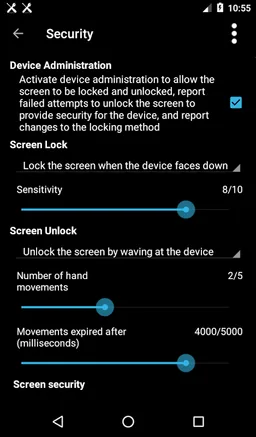 DroidSet Free screenshot 9
