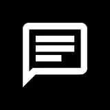 MaterialBlack－KakaoTalk Theme icon