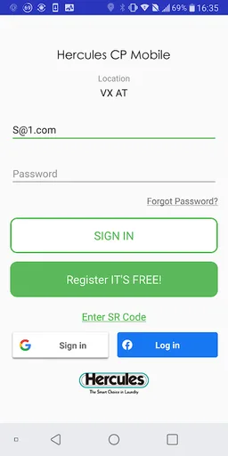 Hercules CP Mobile screenshot 1