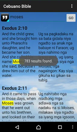 Cebuano King James Bible screenshot 4