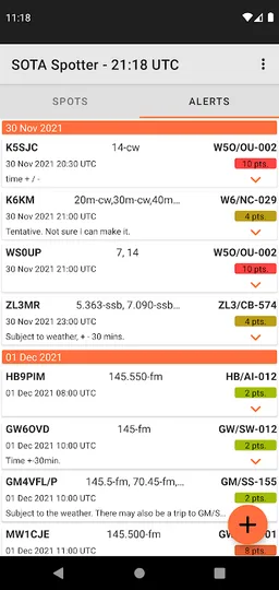 SOTA Spotter screenshot 8