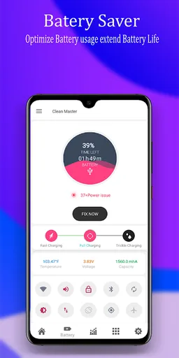KClean - Master of Phone Booster & Battery Saver screenshot 3