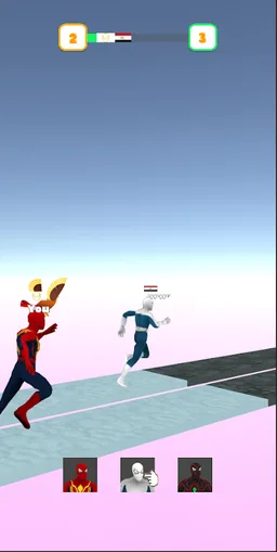 Superhero Transform Race 3D screenshot 7