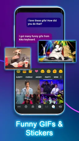 Kika Keyboard - Emoji, GIFs screenshot 6