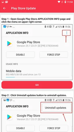 Play Store Update screenshot 6