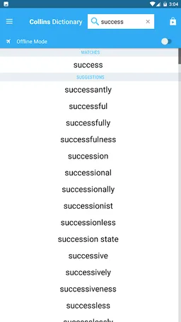 Collins English Dictionary screenshot 6