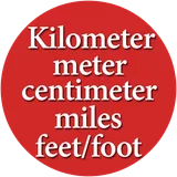 Length Converter : meter to feet to centimeter icon