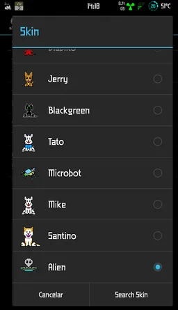 ANeko skin Alien screenshot 2