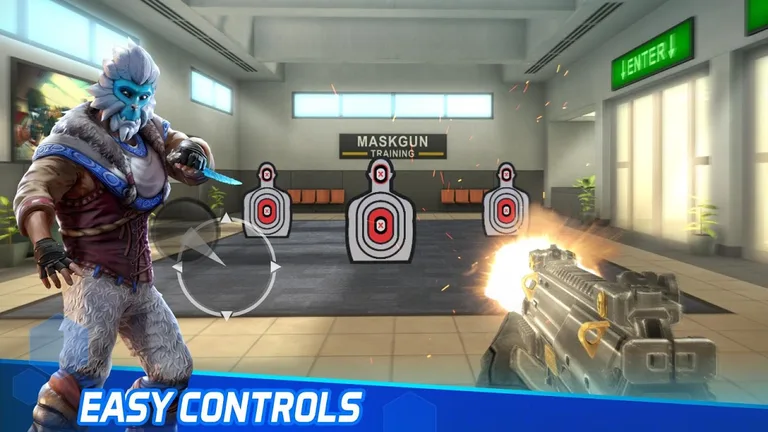 MaskGun Multiplayer FPS - Free Shooting Game screenshot 5