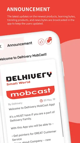 Delhivery MobCast screenshot 3