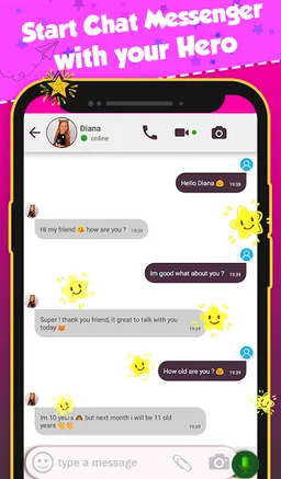 Prank Diana Video Call screenshot 4