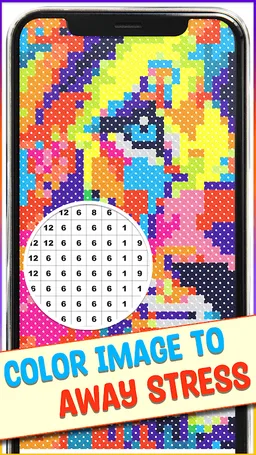 Cross Stitch Adult Coloring screenshot 8