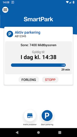 SmartPark Parkering screenshot 2
