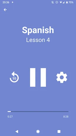 Language Transfer screenshot 1