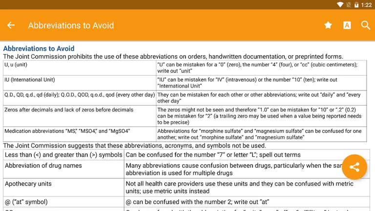 Dorland`s Medical Acronyms screenshot 5